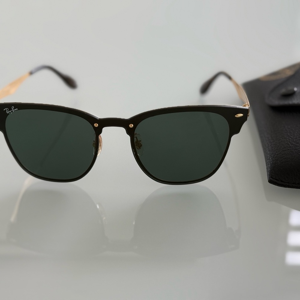 Ray-Ban Blaze Clubmaster Sunglasses - Picture 2 of 11